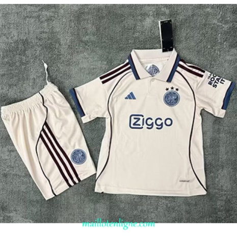 Thai Maillot Ajax Enfant Third 2025 2026 ligne 9063