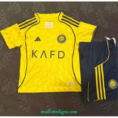 Thai Maillot Al Nassar Enfant Domicile 2025 2026 ligne 9072