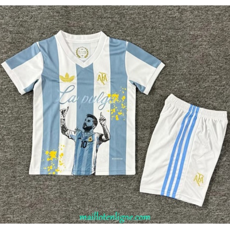Thai Maillot Argentine Enfant panneau de graffiti 2025 2026 ligne 9064