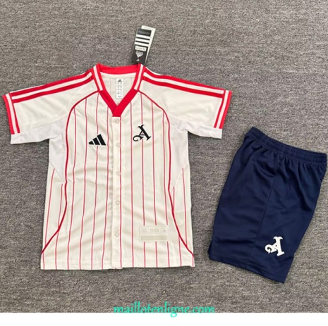 Thai Maillot Arsenal Enfant base-ball 2025 2026 ligne 9065