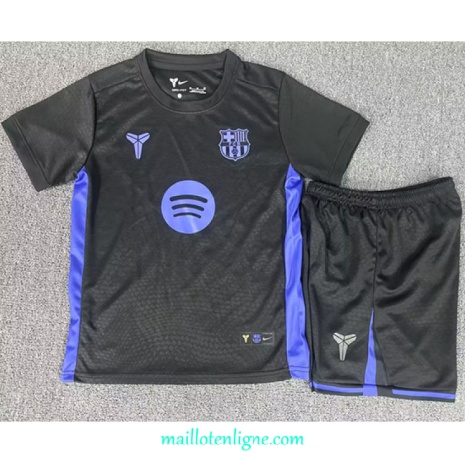 Thai Maillot Barcelone Enfant Noir 2025 2026 ligne 9097