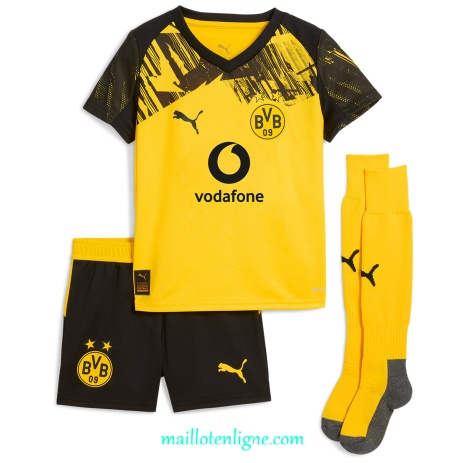 Thai Maillot Borussia Dortmund Enfant Domicile 2025 2026 ligne 9105