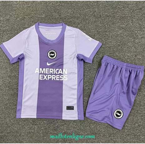 Thai Maillot Brighton Enfant Exterieur 2025 2026 ligne 9107