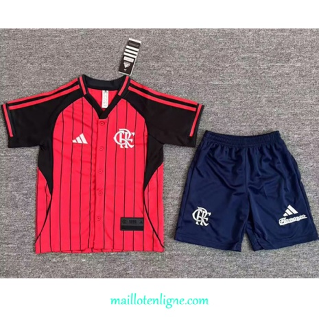 Thai Maillot Flamengo Enfant base-ball 2025 2026 ligne 9121