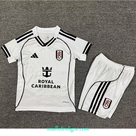 Thai Maillot Fulham Enfant Domicile 2025 2026 ligne 9123