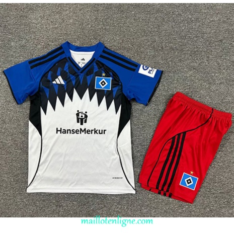 Thai Maillot Hambourg SV Enfant Domicile 2025 2026 ligne 9126