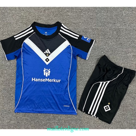 Thai Maillot Hambourg SV Enfant Exterieur 2025 2026 ligne 9127