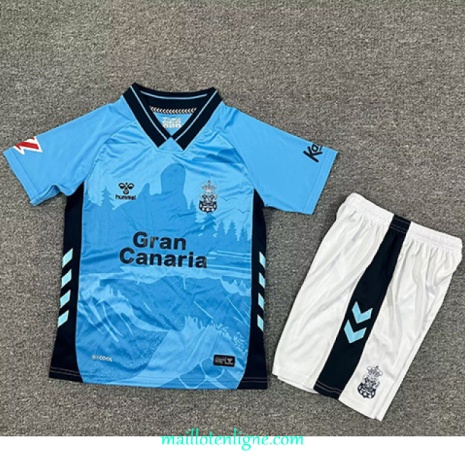 Thai Maillot Las Palmas Enfant Exterieur 2025 2026 ligne 9086