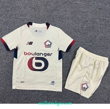 Thai Maillot Lille OSC Enfant Exterieur 2025 2026 ligne 9140