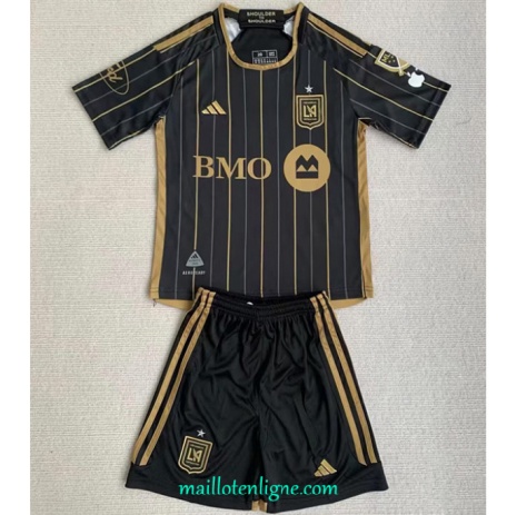 Thai Maillot Los Angeles FC Enfant Noir 2025 2026 ligne 9144