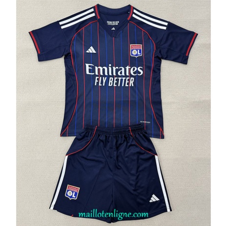 Thai Maillot Lyon Enfant Exterieur 2025 2026 ligne 9146