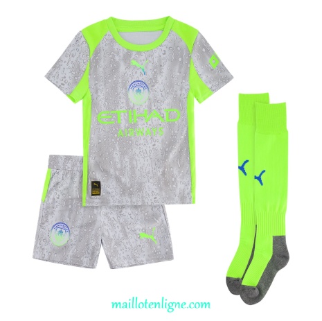 Thai Maillot Manchester City Enfant Third 2025 2026 ligne 9147