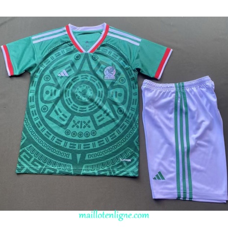 Thai Maillot Mexique Enfant Domicile 2025 2026 ligne 9154