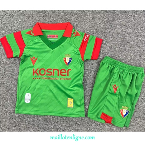 Thai Maillot Osasuna Enfant Exterieur 2025 2026 ligne 9159