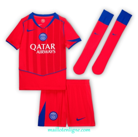 Thai Maillot PSG Enfant Third 2025 2026 ligne 9162