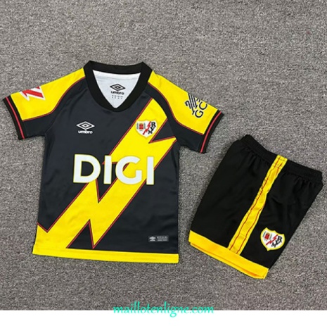 Thai Maillot Rayo Vallecano Enfant Third 2025 2026 ligne 9166