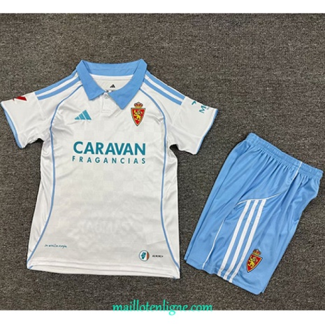 Thai Maillot Real Saragosse Enfant Domicile 2025 2026 ligne 9169