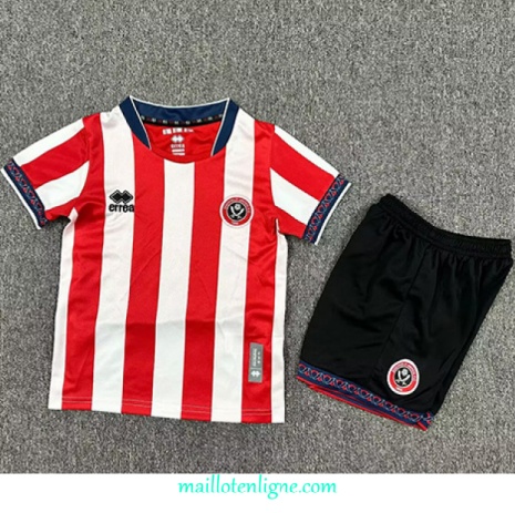 Thai Maillot Sheffield United Enfant Domicile 2025 2026 ligne 9179