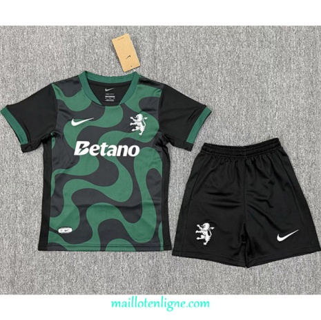 Thai Maillot Sporting CP Enfant Third 2025 2026 ligne 9184