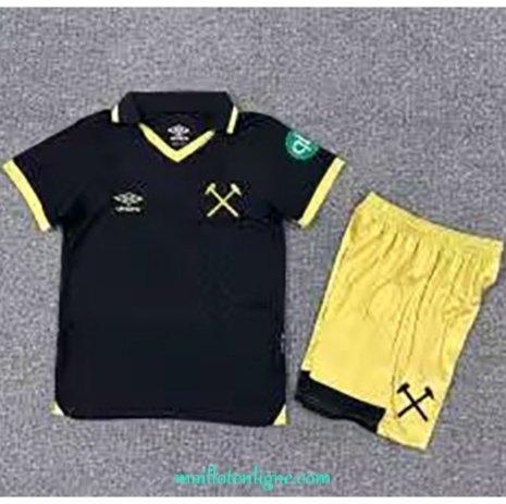 Thai Maillot West Ham United Enfant Third 2025 2026 ligne 9190