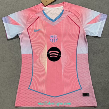 Thai Maillot Barcelone Femme Rose 2025 2026 ligne 9195