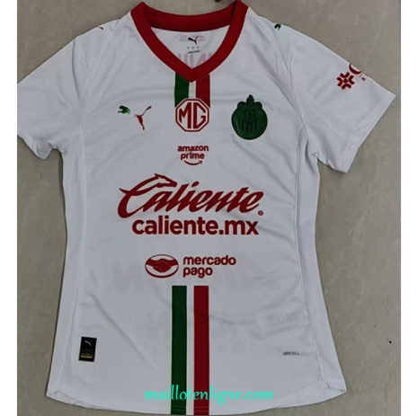 Thai Maillot Chivas Femme Exterieur 2025 2026 ligne 9198