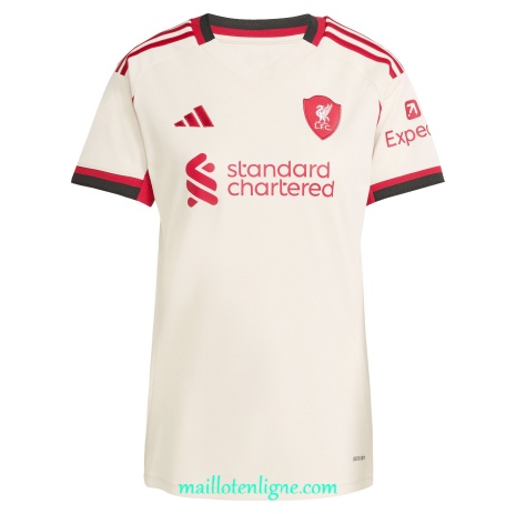 Thai Maillot Liverpool Femme Exterieur 2025 2026 ligne 9201