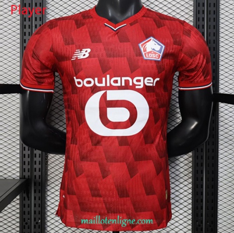 Thai Maillot Lille Player Domicile 2025 2026 ligne 9254
