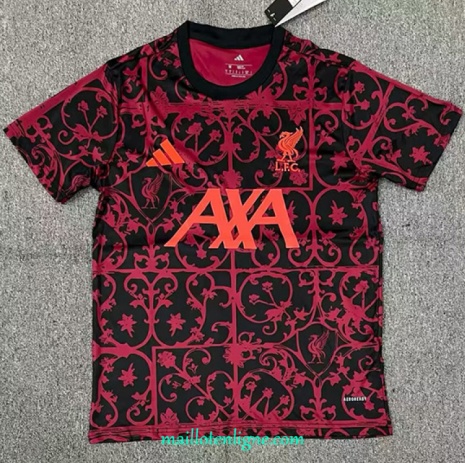 Thai Maillot Liverpool Training Rouge 2025 2026 ligne 9396