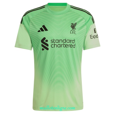 Thai Maillot Liverpool Domicile Gardien De But 2025 2026 ligne 9392