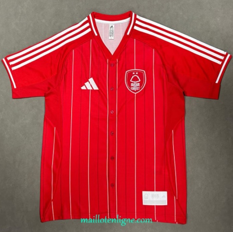Thai Maillot Nottingham Forest baseball 2025 2026 ligne 9410