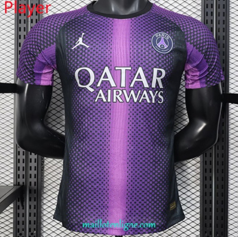 Thai Maillot PSG Player Jordan Pourpre 2025 2026 ligne 9273