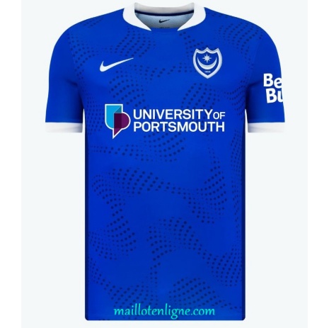 Thai Maillot Portsmouth F.C Domicile 2025 2026 ligne 9412