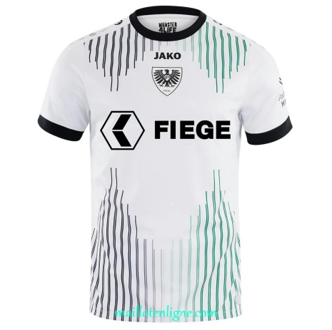 Thai Maillot Preußen Münster Exterieur 2025 2026 ligne 9048