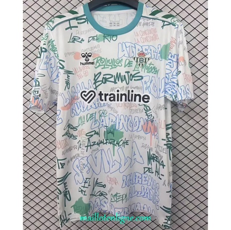 Thai Maillot Real Betis pre-match 2025 2026 ligne 9237