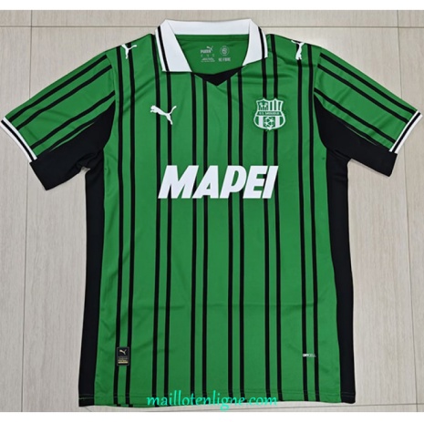 Thai Maillot Sassuolo Domicile 2025 2026 ligne 9447