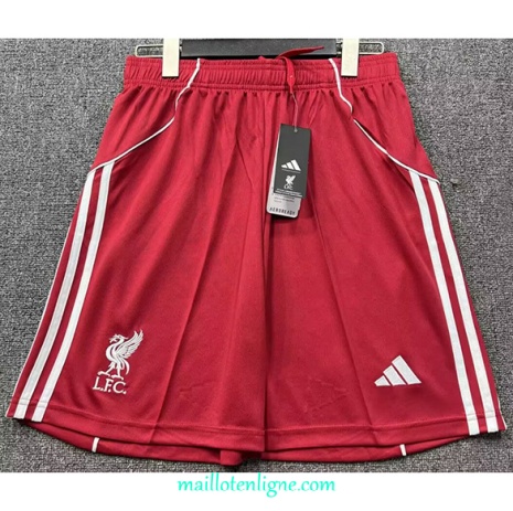 Thai Maillot Liverpool Short Domicile 2025 2026 ligne 9462