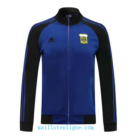 Vestes foot Argentine 2020 2021 Bleu/Noir