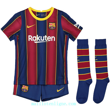 Thai Maillot de Barcelone Enfant Domicile 2020 2021