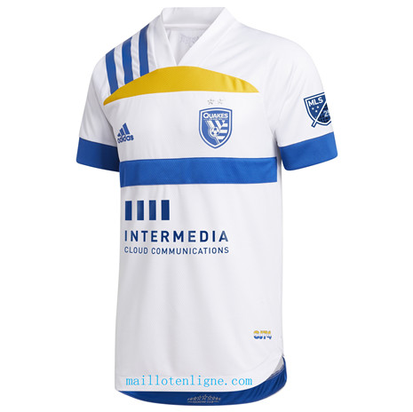 Thai Maillot de Earthquakes de San Jose Exterieur 2020 2021