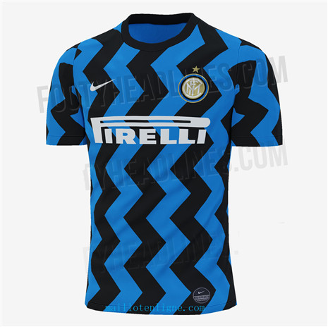 Thai Maillot de Inter Milan Domicile 2020 2021