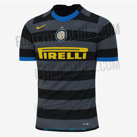 Thai Maillot de Inter Milan Troisieme 2020 2021