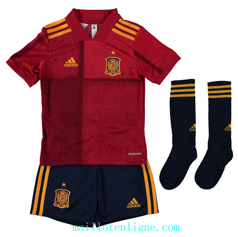 Maillot Espagne Enfant Domicile UEFA Euro 2020