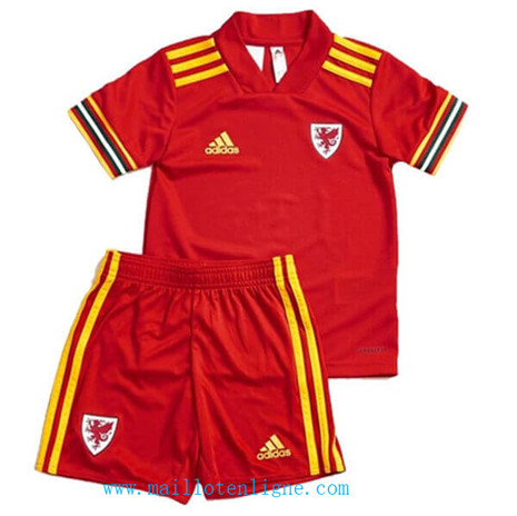 Maillot Pays de Galles Enfant Domicile UEFA Euro 2020