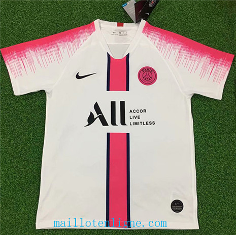 ML039 Maillot du PSG training Blanc/Rouge 2019/2020