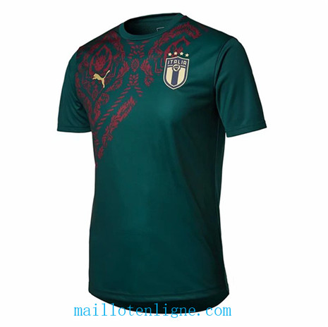 ML041 Maillot du Italian training Vert 2019/2020