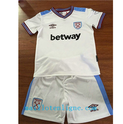 Maillot West Ham United Enfant Exterieur 2019 2020