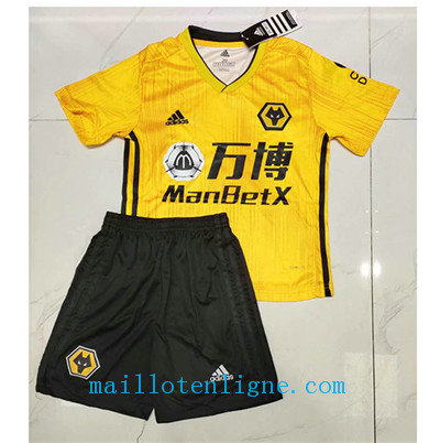 Maillot Wolverhampton Enfant Domicile 2019 2020