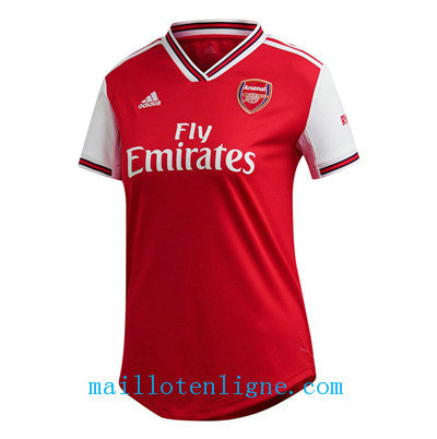 Maillot Arsenal Femmes Domicile 2019 2020