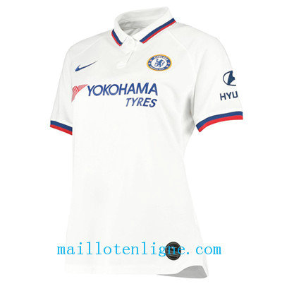 Maillot Chelsea Femmes Exterieur Blanc 2019 2020